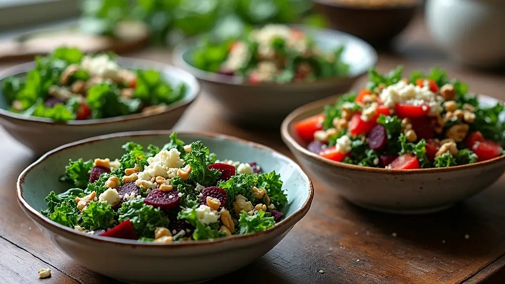 30+ Kale and Beet Salad Recipes Full of Color and Nutrition