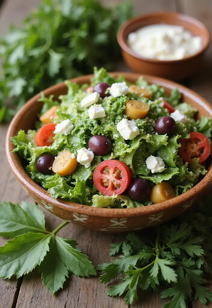 30+ Lettuce and Spinach Salad Recipes for Every Occasion - 3. Mediterranean Lettuce Salad