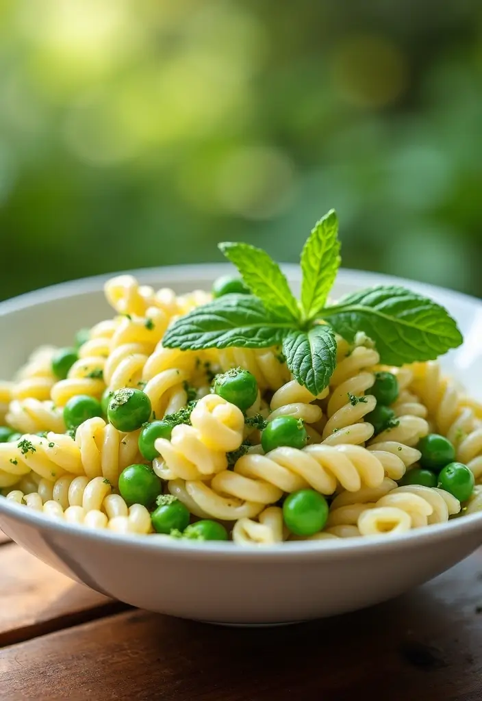 30+ Pasta Salad Recipes with Ranch Dressing Everyone Will Love 42 30+ Pasta Salad Recipes with Ranch Dressing Everyone Will Love - 10. Ranch Pasta Salad with Peas and Mint