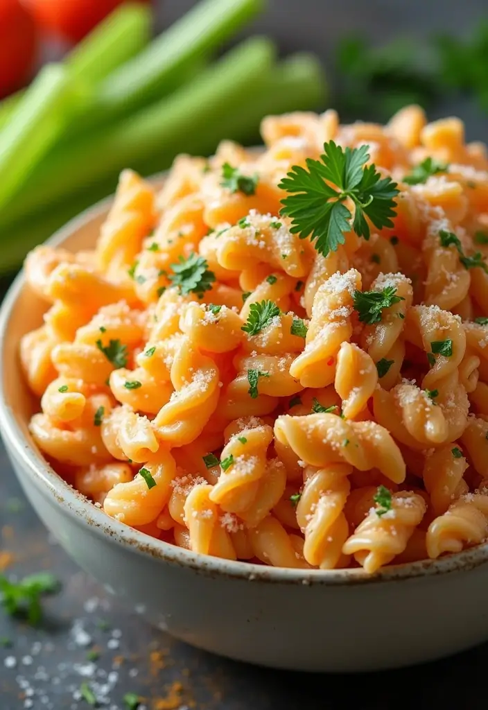 30+ Pasta Salad Recipes with Ranch Dressing Everyone Will Love 49 30+ Pasta Salad Recipes with Ranch Dressing Everyone Will Love - 11. Buffalo Ranch Pasta Salad