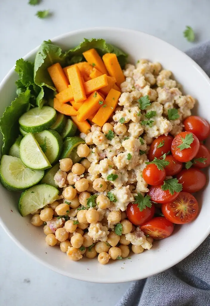 30+ Pasta Salad Recipes with Ranch Dressing Everyone Will Love 69 30+ Pasta Salad Recipes with Ranch Dressing Everyone Will Love - 15. Ranch Pasta Salad with Chickpeas