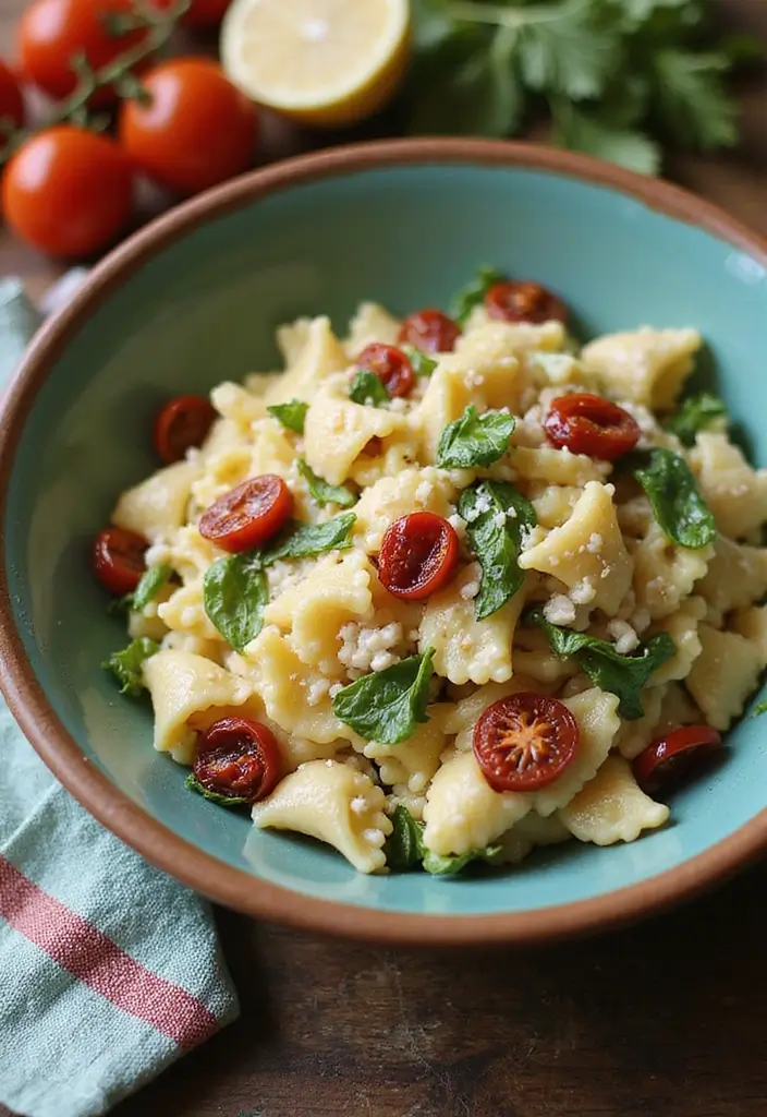 30+ Pasta Salad Recipes with Ranch Dressing Everyone Will Love 72 30+ Pasta Salad Recipes with Ranch Dressing Everyone Will Love - 16. Ranch Pasta Salad with Sun-Dried Tomatoes