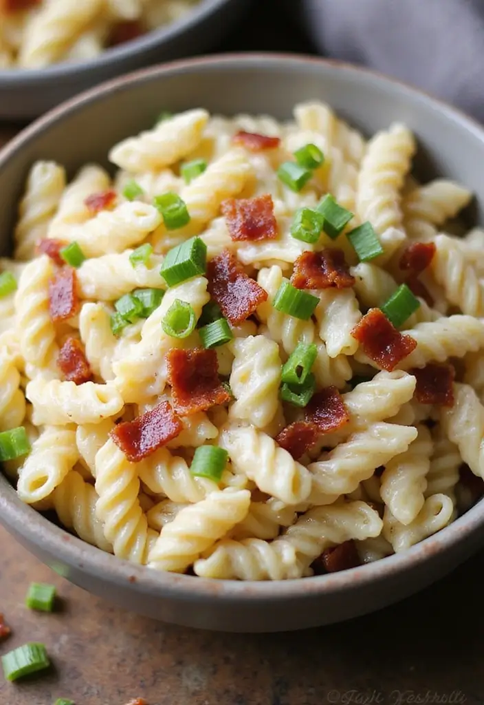 30+ Pasta Salad Recipes with Ranch Dressing Everyone Will Love 6 30+ Pasta Salad Recipes with Ranch Dressing Everyone Will Love - 2. Bacon Ranch Pasta Salad