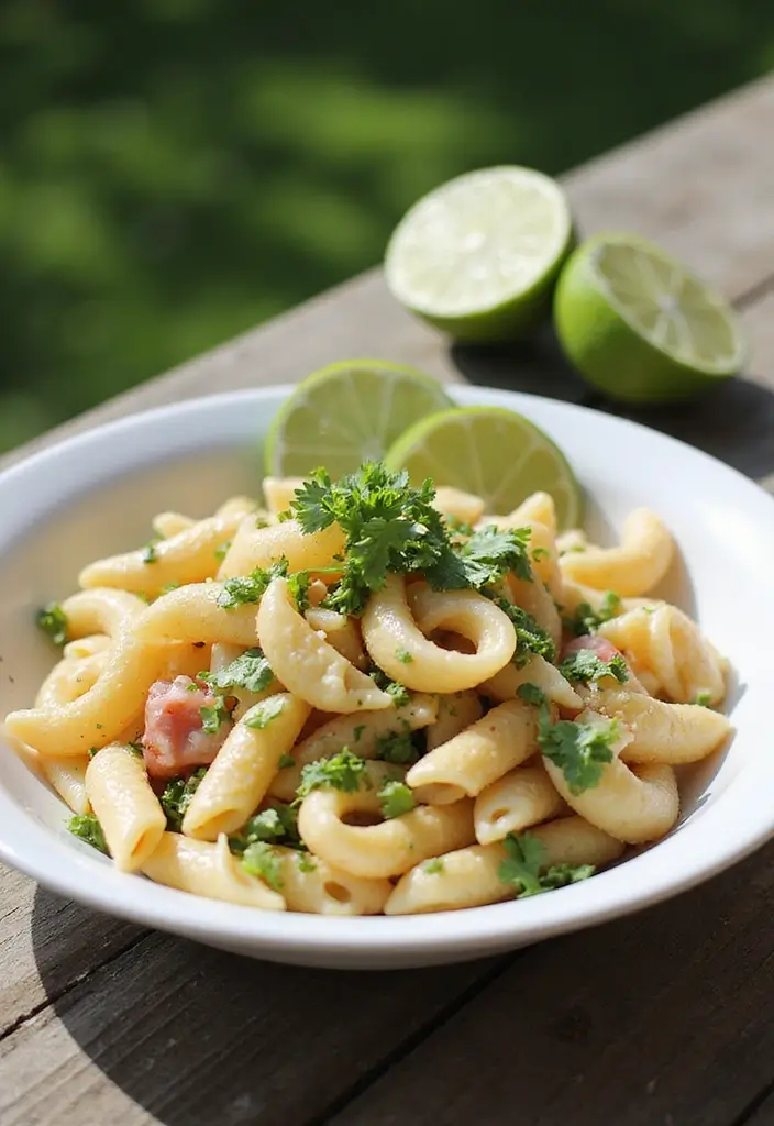 30+ Pasta Salad Recipes with Ranch Dressing Everyone Will Love 138 30+ Pasta Salad Recipes with Ranch Dressing Everyone Will Love - 28. Ranch Pasta Salad with Cilantro and Lime