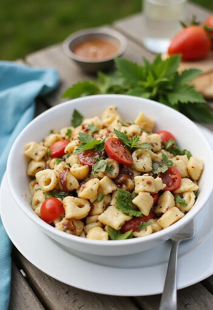 30+ Pasta Salad Recipes with Ranch Dressing Everyone Will Love 148 30+ Pasta Salad Recipes with Ranch Dressing Everyone Will Love - 30. Ranch Pasta Salad with Balsamic Glaze