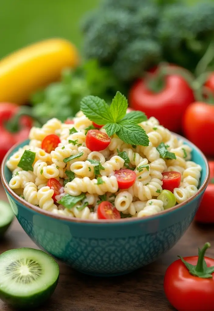 30+ Pasta Salad Recipes with Ranch Dressing Everyone Will Love 24 30+ Pasta Salad Recipes with Ranch Dressing Everyone Will Love - 6. Veggie Ranch Pasta Salad
