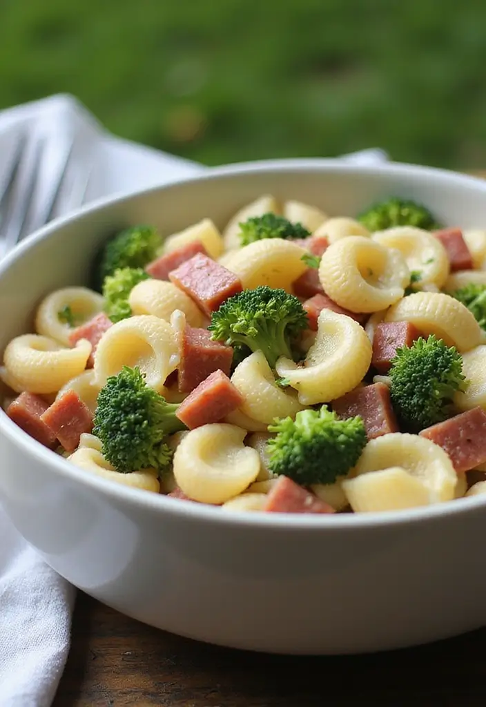 30+ Pasta Salad Recipes with Salami for a Savory Twist 101 30+ Pasta Salad Recipes with Salami for a Savory Twist - 15. Salami and Broccoli Pasta Salad