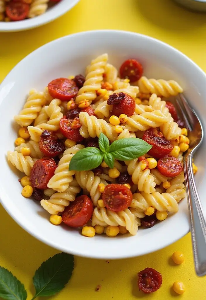 30+ Pasta Salad Recipes with Sundried Tomato for Mediterranean Flavor 82 30+ Pasta Salad Recipes with Sundried Tomato for Mediterranean Flavor - 16. Sundried Tomato and Corn Pasta Salad