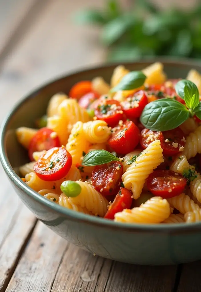 30+ Pasta Salad Recipes with Sundried Tomato for Mediterranean Flavor 115 30+ Pasta Salad Recipes with Sundried Tomato for Mediterranean Flavor - 23. Sundried Tomato and Bell Pepper Pasta Salad