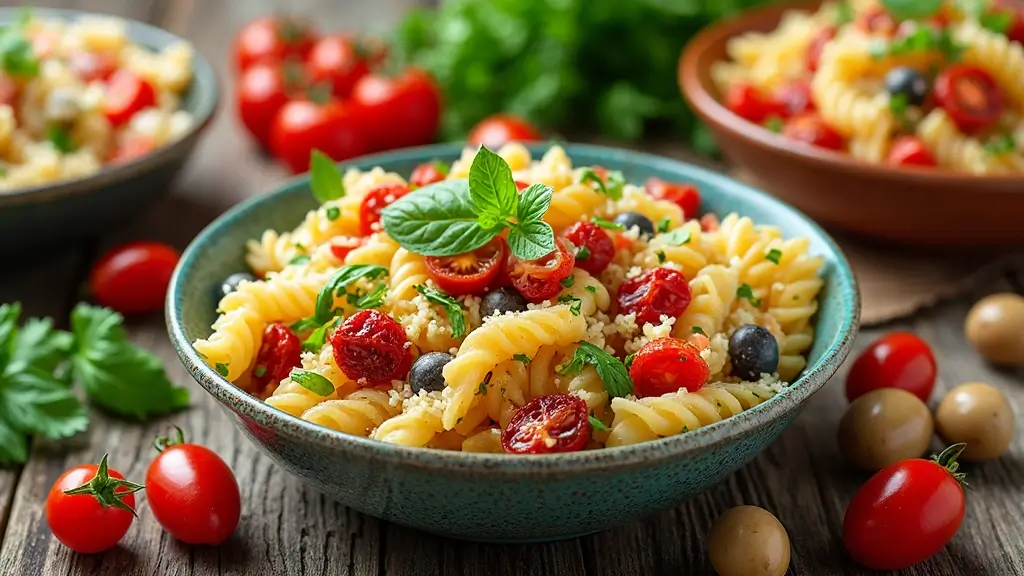 30+ Pasta Salad Recipes with Sundried Tomato for Mediterranean Flavor