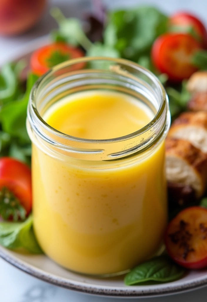30+ Poppy Seed Salad Dressing Recipes to Elevate Your Greens 115 30+ Poppy Seed Salad Dressing Recipes to Elevate Your Greens - 17. Peach Poppy Seed Dressing