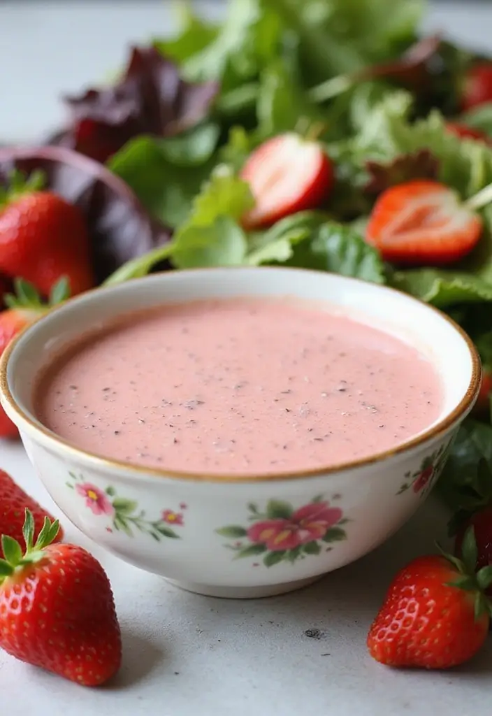 30+ Poppy Seed Salad Dressing Recipes to Elevate Your Greens 150 30+ Poppy Seed Salad Dressing Recipes to Elevate Your Greens - 22. Strawberry Basil Poppy Seed Dressing