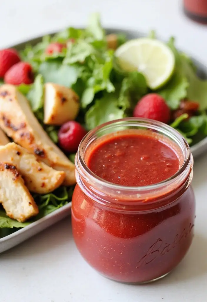 30+ Poppy Seed Salad Dressing Recipes to Elevate Your Greens 180 30+ Poppy Seed Salad Dressing Recipes to Elevate Your Greens - 26. Raspberry Chipotle Poppy Seed Dressing