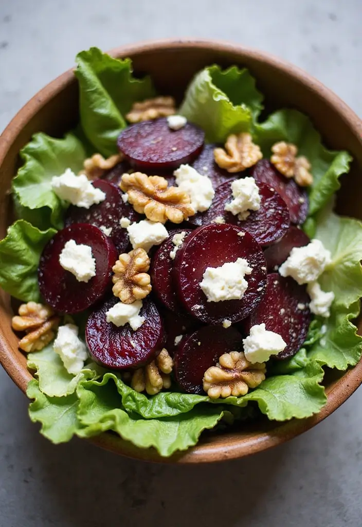30+ Romaine Lettuce Salad Recipes That Are Crisp and Delicious 84 30+ Romaine Lettuce Salad Recipes That Are Crisp and Delicious - 16. Roasted Beet and Romaine Salad