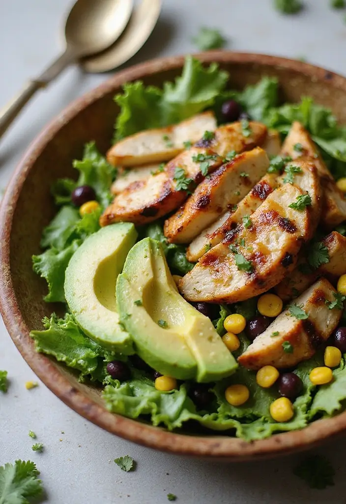 30+ Romaine Lettuce Salad Recipes That Are Crisp and Delicious 89 30+ Romaine Lettuce Salad Recipes That Are Crisp and Delicious - 17. Tex-Mex Chicken Romaine Salad