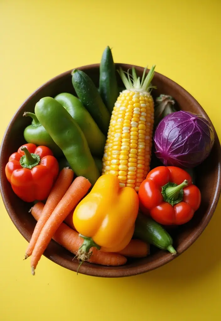 30+ Salad Recipes for School Lunches That Kids Will Actually Eat 1 30+ Salad Recipes for School Lunches That Kids Will Actually Eat - 1. Rainbow Veggie Salad