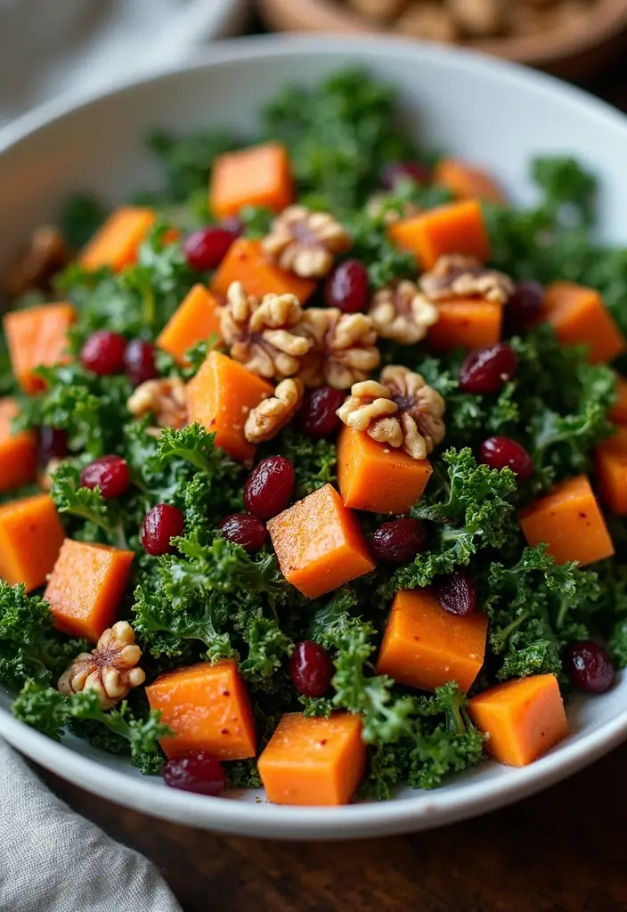 30+ Salad Recipes for School Lunches That Kids Will Actually Eat 84 30+ Salad Recipes for School Lunches That Kids Will Actually Eat - 18. Sweet Potato and Kale Salad