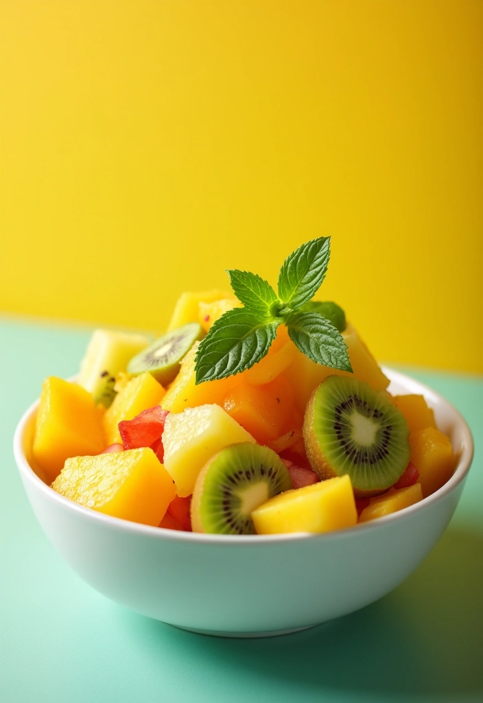 30+ Salad Recipes for School Lunches That Kids Will Actually Eat 106 30+ Salad Recipes for School Lunches That Kids Will Actually Eat - 22. Tropical Fruit Salad