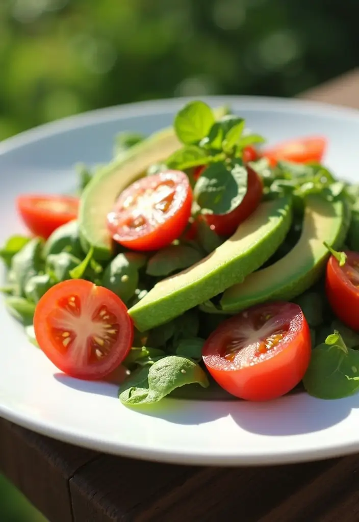 30+ Salad Recipes for School Lunches That Kids Will Actually Eat 118 30+ Salad Recipes for School Lunches That Kids Will Actually Eat - 26. Avocado and Tomato Salad