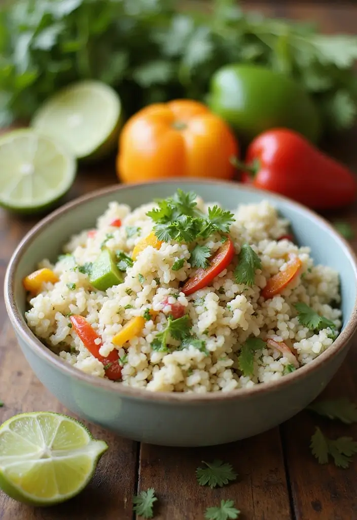 30+ Side Salad Recipes for BBQ That Pair with Any Main Dish 94 30+ Side Salad Recipes for BBQ That Pair with Any Main Dish - 18. Cilantro Lime Rice Salad