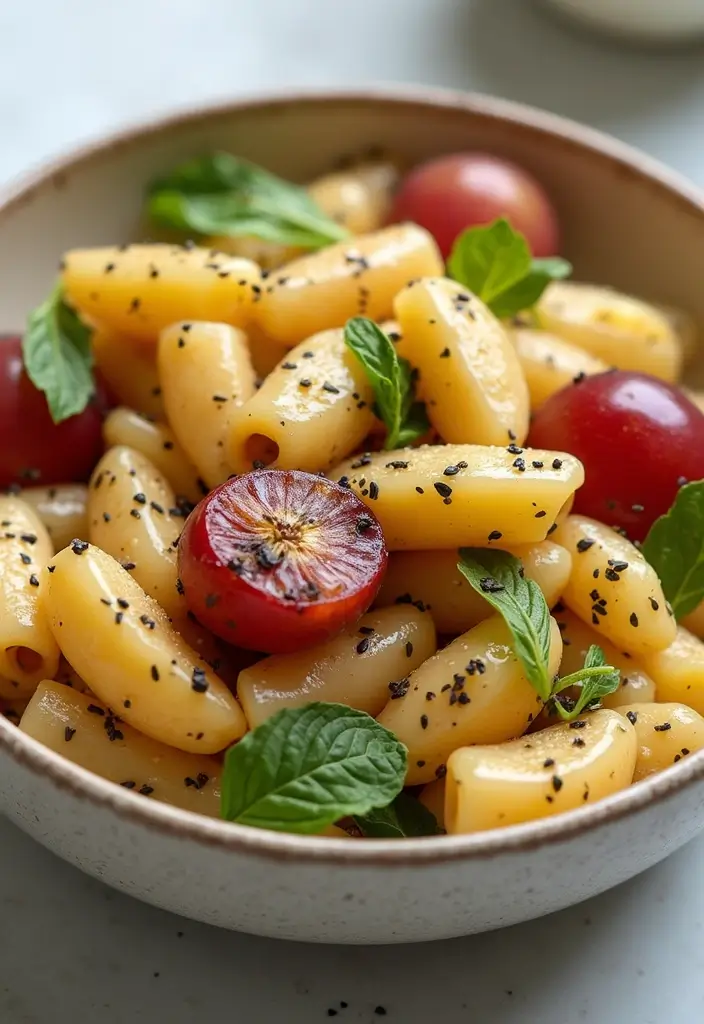 30+ Tri Color Pasta Salad Recipes That Brighten Any Table 122 30+ Tri Color Pasta Salad Recipes That Brighten Any Table - 22. Tri Color Pasta Salad with Poppy Seed Dressing